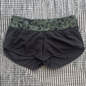 Lululemon Speed Up Short (size 4) black